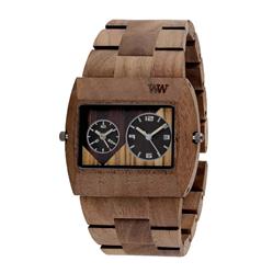 WeWOOD JUPITER RS MULTIMATERIAL NUT Orologio in legno